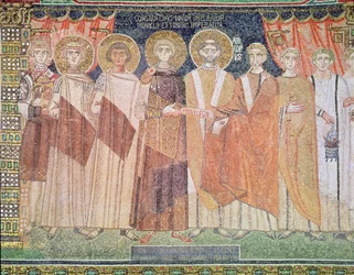 Konstantin IV. gewährt Bischof Reparatus Privilegien für die Kirche von Ravenna, 671-77